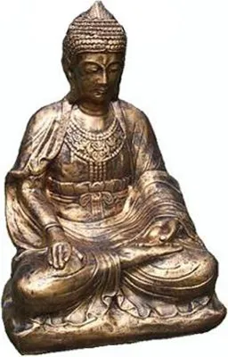 Obrázek produktu pro Buddha zlatá dekorativní figura socha 60 cm postavy sochy nové (B3)