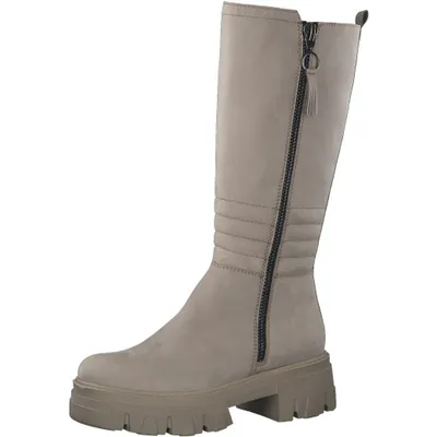 Produktbild von MARCO TOZZI Damen 2-2-25600-29 Leder Langschaftstiefelette