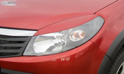 Produktbild von RDX Scheinwerferblenden SET Böser Blick für DACIA SANDERO 1 -2012 Blenden
