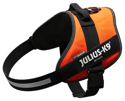Productafbeelding van Julius-K9, IDC Powerharnas, maat: 3XL / 4, UV-oranje