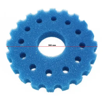Immagine prodotto di Ricambio SunSun per filtro a pressione per laghetto CPF-20000/30000 spugna blu, lampada UVC per filtro a pressione per laghetto, efficiente sistema di filtraggio per laghetto