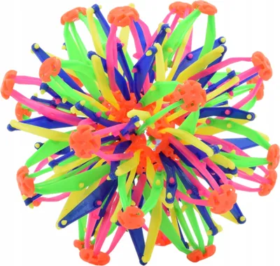 Produktbild von Lolex | Magischer Sphärischer Ball - Bunt - 15x15x15 Cm - Dehnbare Kugel - Spielzeug Für Kinder