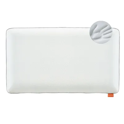 Image de Coussin orthopédique pour le cou, 40 x 80 cm, mousse viscoélastique à mémoire de forme, lavable, sleepling