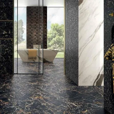 Immagine prodotto di CASA39 Piastrelle effetto marmo nero 60x120 cm Versace Maximvs