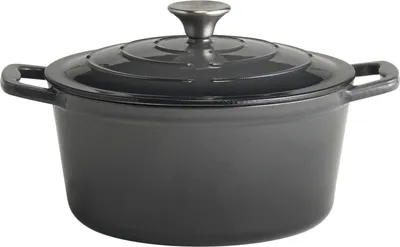Obrázok produktu pre APS-Germany 88303, 4 L, Šedá, liatina, Smalt, liatina, Indukčná