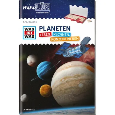 Image de miniLÜK. Deutsch WAS IST WAS Planeten Lesen, Rechnen, Konzentrieren 1./2. Klasse
