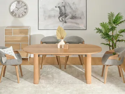 Obrázok produktu pre Rozkladací jedálenský stôl 180(220)x90 CENDRY - dub