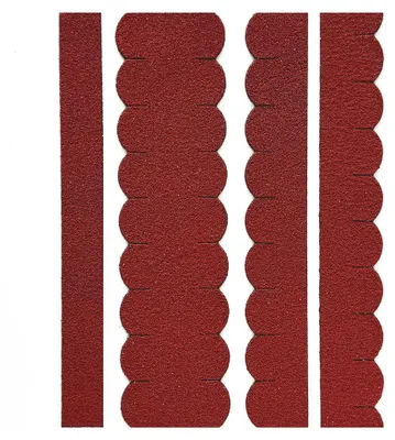 Produktbild von 3 Sets Dachschindeln Biberschwanz (33 mm + 30 cm lang) rot