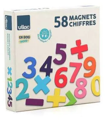 Immagine prodotto di Vilac Magneti numerici - Set da 58