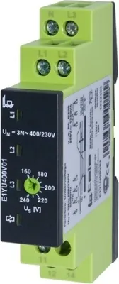 Produktbild von Tele Haase SPANNUNGSÜBERW.REL. 3-PH. 1W (E1YU400V01)