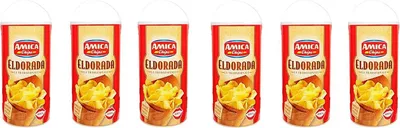 Produktbild von 6x Amica Chips Eldorada Classica Chips Kartoffelchips gesalzen 400g Kartoffel