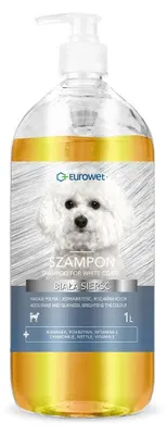 Produktbild von Eurowet Shampoo White Coat für Hunde 1l