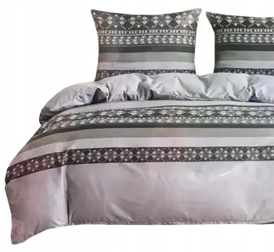 Produktbild von Piruu Bettwäsche Set Baumwollsatin 200x220cm Geometrisch