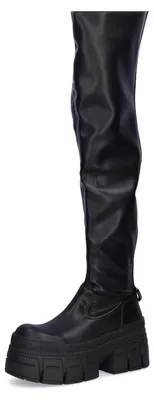 Produktbild von Buffalo Damen Stiefel Gospher Overknee schwarz