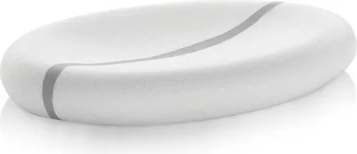 Produktbild von Seifenhalter, 14 x 8,5 cm, Polyresin, Weiß - Kela | Talus