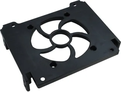 Produktbild von Inter-Tech Einbaurahmen 1x5,25 für 1x2,5 / 1x3,5 /12cm Lüft.