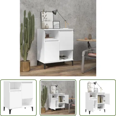 Produktbild von The Living Store Sideboard Weiß 60x35x70 cm Holzwerkstoff