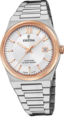 Produktbild von Festina Herren Uhr Swiss Edelstahlarmband silber D2UF20036/1