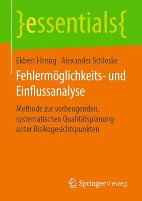 Obrázek produktu pro Fehlermöglichkeits- und Einflussanalyse