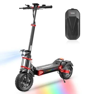 Produktbild von iX8 - E-Scooter - Bis 2000 W - Reichweite 40–60 km - Ladezeit 6–8 Std. - Große 28 cm Reifen - Klappbar - Schwarz