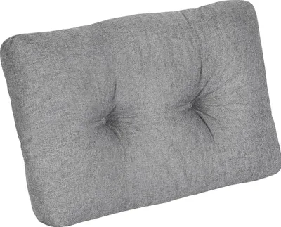 Produktbild von Pillows24 - Palettenkissen wasser- und UV-beständig - Seitenkissen | Polster für Europaletten 120x80 - Palettenmöbel - Outdoor/Indoor, Dunkelgrau