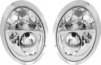Produktbild von TYC Scheinwerfer für Mini Cooper R50 R52 R53 01-04 Set H7/H7 + Motor
