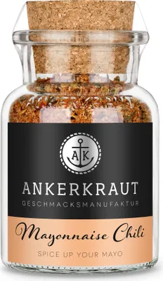 Produktbild von Mayonnaise Chili, 90g im Korkenglas