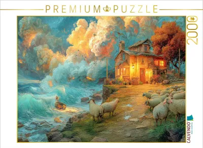 Produktbild von CALVENDO Puzzle Am Wasser | 2000 Teile Lege-Größe 90x67cm Foto-Puzzle für glückliche Stunden