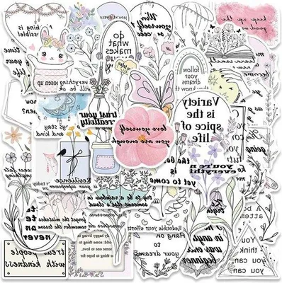 Immagine prodotto di 100 Stück Christliche Sticker - Perlschalen - Bibeljournaling - Jesus Glaubenssticker - Wasserflaschen Accessoires