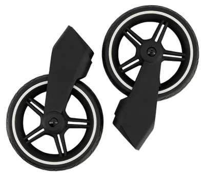 Produktbild von Joolz Hub+ Vorderradset black - white