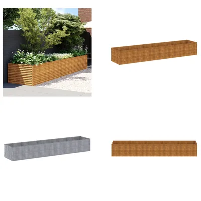Obrázok produktu pre vidaXL Zvýšený záhon 479x100x69 cm Corten oceľ - Zvýšený záhon - Zvýšený záhon - Kvetináč