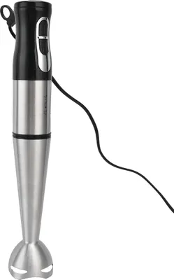 Productafbeelding van Handblender, elektrisch, roestvrij staal, voor het mengen van voedsel, geschikt voor huishoudelijk gebruik in de keuken
