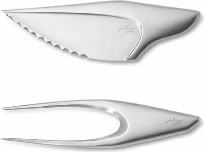 Immagine prodotto di Comas Silex-Fleischbesteck 2-tlg., Messer und Gabel, Edelstahl 18/10, Satin-Finish, 6322
