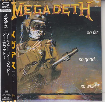 Zdjęcie produktu dla Megadeth: So Far, So Good... So What! (Limited Edition) (SHM-CD)