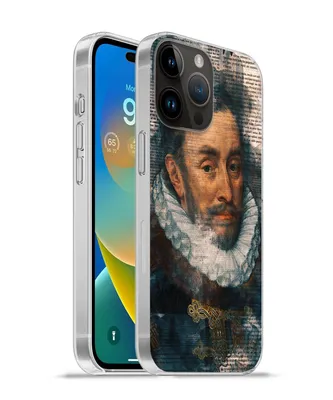 Produktbild von MuchoWow® Handyhülle Schutzhülle Hülle für Apple iPhone 14 Pro - Softcase Kunst - Aquarelle - Alte Meister Silikon Softcase Handy Hülle - Umschlag