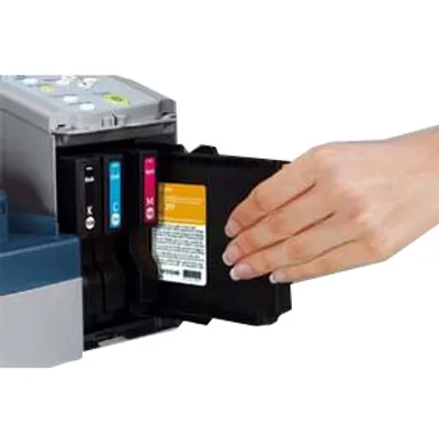 Produktbild von Ricoh JP12 - 600 ml - Schwarz - Nachfülltinte (Inhalt 5 Stück) - für Priport JP1210, JP1250