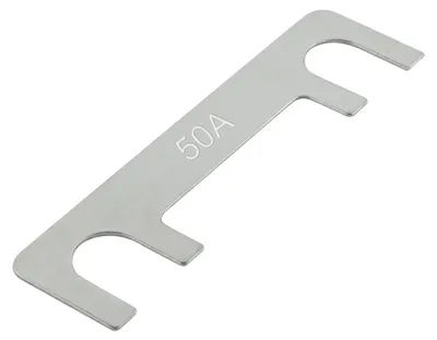 Flachsicherungen 50A 32V DC, 5 Stück, 41x11mm