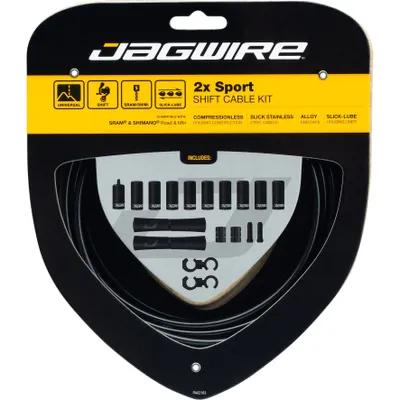 Produktbild von Jagwire UCK302, Kabelkanal-Set, Schwarz