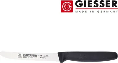 Produktbild von Giesser Messer 20er Set Tomatenmesser Brötchenmesser Küchenmesser 11 cm schwarz