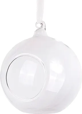 Image de Boule en verre à remplir 10cm clair transparent 1 pièce