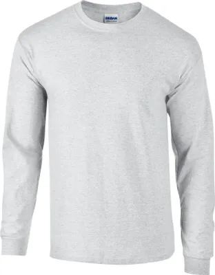 Produktbild von Gildan - "Ultra" T-Shirt für Herren/Damen Uni Langärmlig PC6017 (S) (Asche)