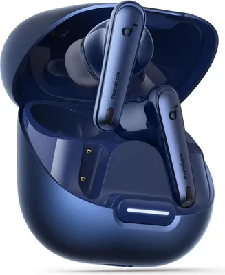 Produktbild von Soundcore Liberty 4 NC - True Wireless-Kopfhörer mit Mikrofon - im Ohr - Bluetooth - aktive Rauschunterdrückung - Marineblau