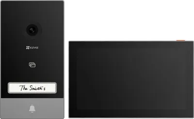 Image de Ezviz EZVIZ HP7 système d'interphone vidéo 17.8 cm (7") Noir, Argent