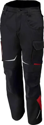 Produktbild von Kübler Damen-Hose PULSSCHLAG 2124 schwarz/rot Größe 36