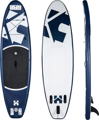 Immagine prodotto di Home Deluxe Stand Up Paddle Board - Taglia S, Blu | SUP gonfiabile per lago, mare e fiume