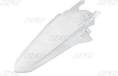 Immagine prodotto di Parafango posteriore UFO PLAST, per modelli KTM Realizzato in ho bianco