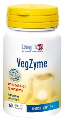 Obrázok produktu pre LONGLIFE VEGZYME, 60 tabliet