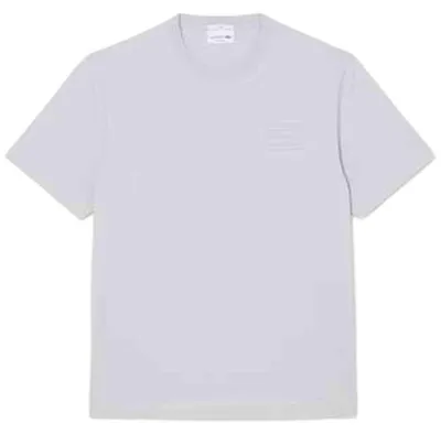 Zdjęcie produktu dla Koszulka Lacoste Camiseta Lacoste Embossed Branding manga corta gris dla Uni