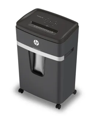 Produktbild von Hewlett Packard 581837 PRO SHREDDER 12MC Aktenvernichter, Mikroschnitt, P-5, 12 Karten, 25l, dunkelgrau