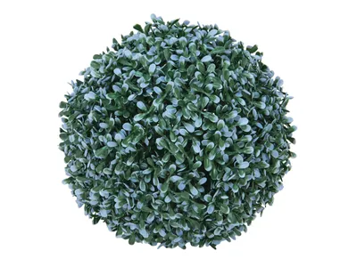 Image de EUROPALMS Boule d'herbe, artificielle, bleue, 22cm (82606975)